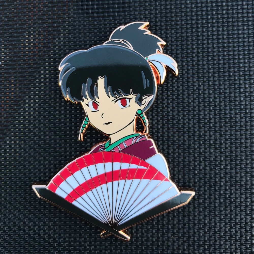 Kagura from Inuyasha enamel pin